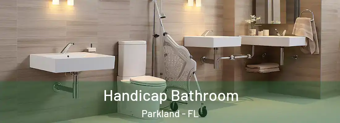  Handicap Bathroom Parkland - FL