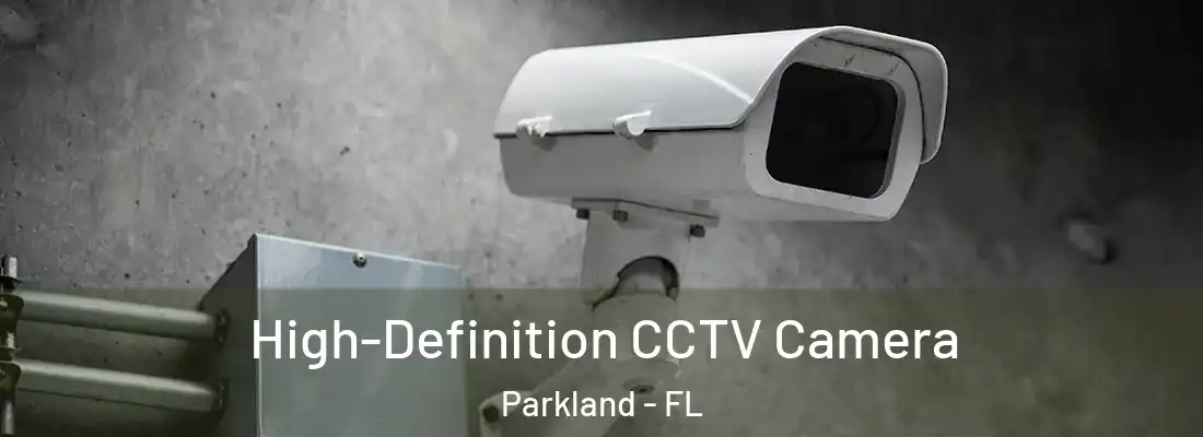  High-Definition CCTV Camera Parkland - FL